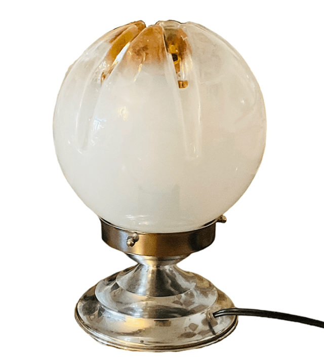 Lampe à poser italienne 70’ verre Murano