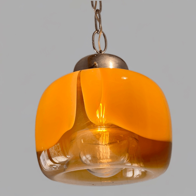 Grande suspension Murano Mazzega Carlo Nason années 70 