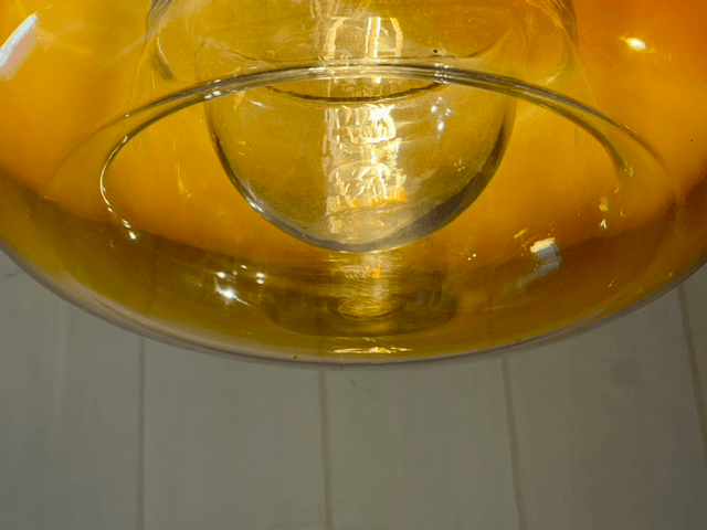 Grande suspension Murano Mazzega Carlo Nason années 70 
