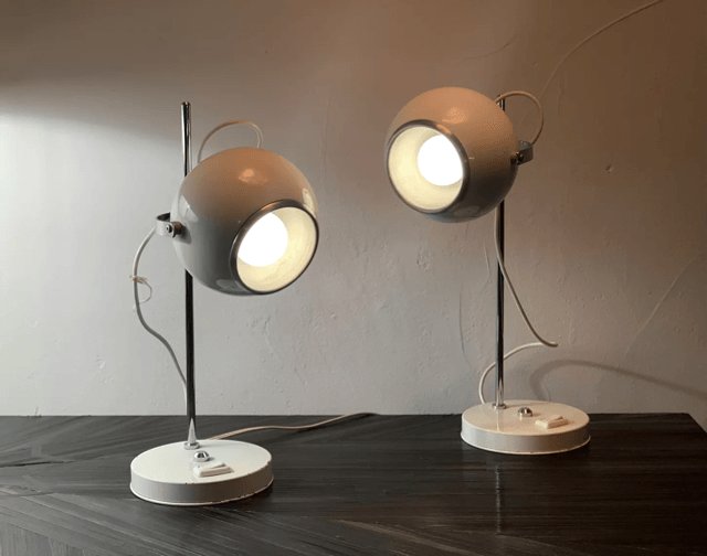 Duo de lampes Eyeball maison Delmas