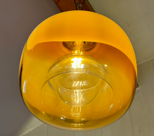 Grande suspension Murano Mazzega Carlo Nason années 70 