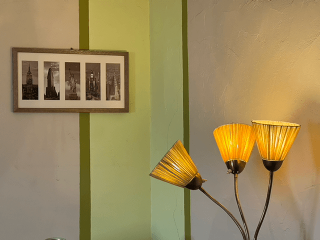 Lampadaire vintage 3 branches flexibles