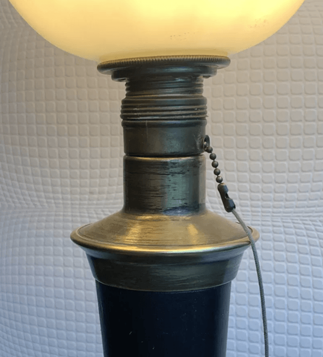Grande lampe à poser Mazda art déco