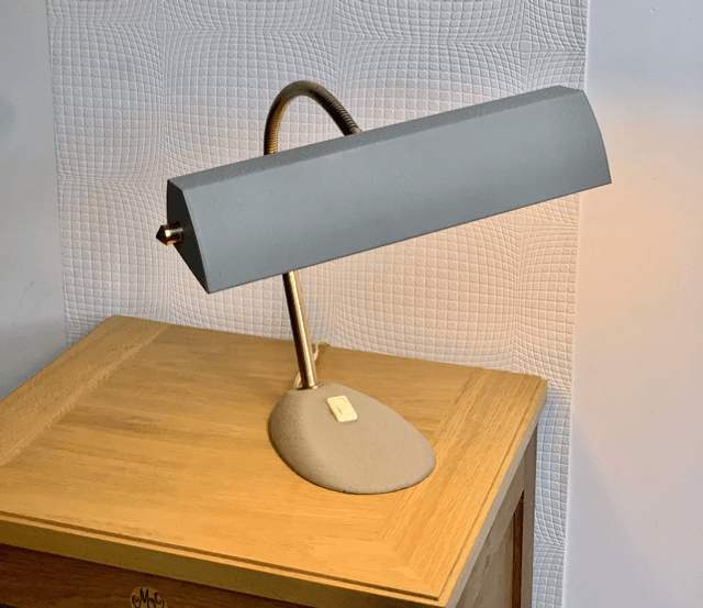 Lampe de bureau indus Aluminor type banquier notaire