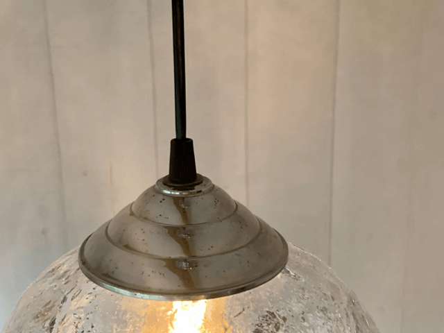 Grande suspension verre murano Mazzega